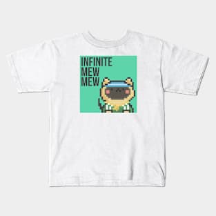 Pixel Cat 097 Kids T-Shirt
